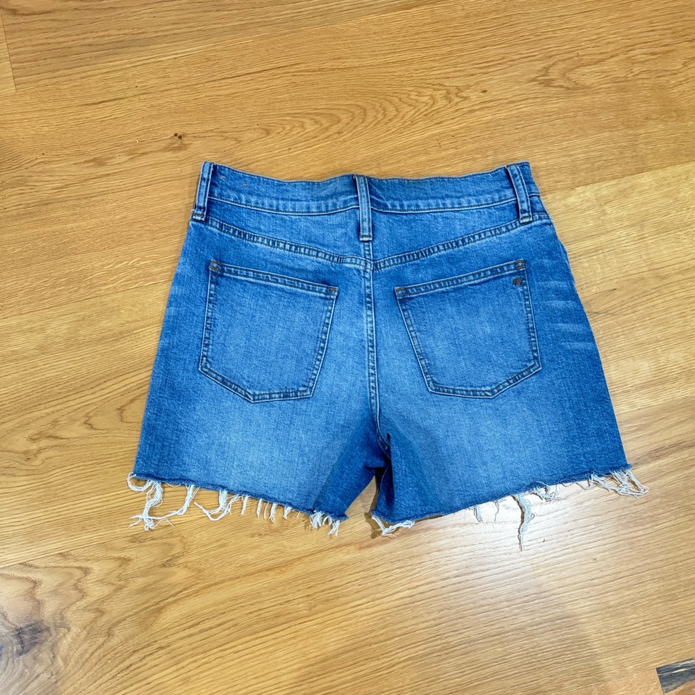 Madewell high rise short 4” jean size 27 blue - Picture 2 of 6